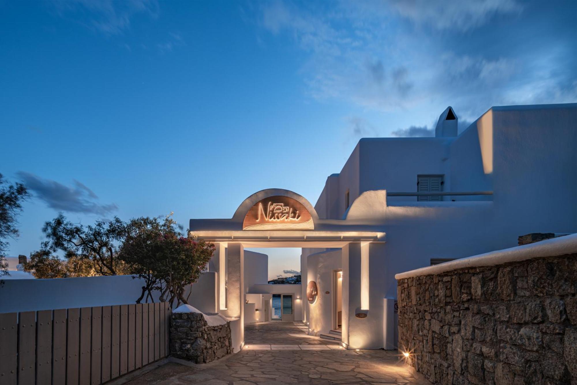 นิสซากี บูทิก โฮเต็ล Hotel Platys Gialos  ภายนอก รูปภาพ