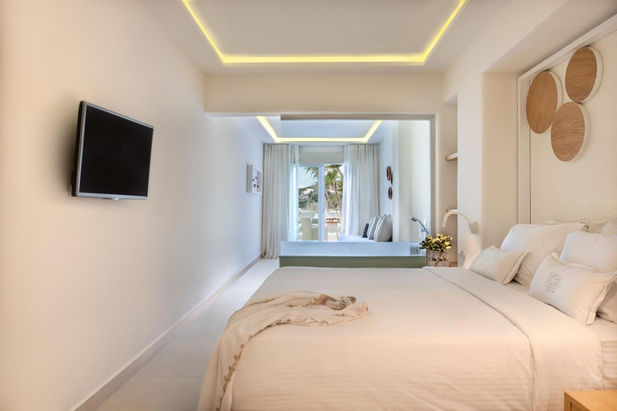 นิสซากี บูทิก โฮเต็ล Hotel Platys Gialos  ภายนอก รูปภาพ