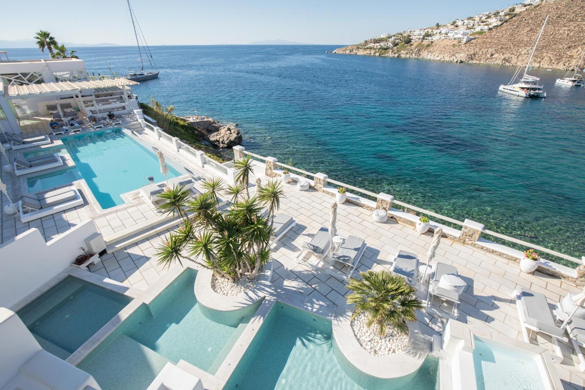 นิสซากี บูทิก โฮเต็ล Hotel Platys Gialos  ภายนอก รูปภาพ