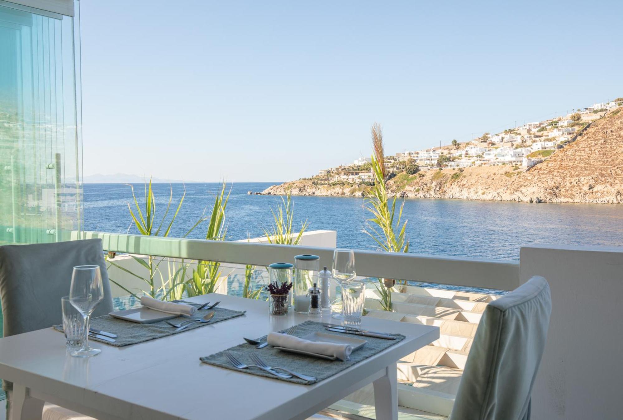 นิสซากี บูทิก โฮเต็ล Hotel Platys Gialos  ภายนอก รูปภาพ